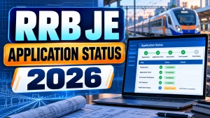 RRB JE Application Status 2026 Out - Check Accepted or Rejected Status (CEN 04/2026) RRB JE Application Status 2026 Out - Check Accepted or Rejected Status (CEN 04/2026)