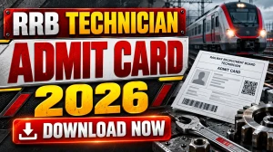 RRB Technician Admit Card 2026 Released - Download Grade I & III Hall Ticket at indianrailways.gov.in RRB Technician Admit Card 2026 Released - Download Grade I & III Hall Ticket at indianrailways.gov.in