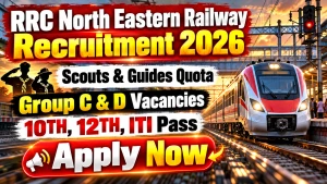 RRC North Eastern Railway Scouts & Guides Quota Recruitment 2026 - Apply Online for 11 Group C and Group D Posts