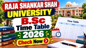 RSSU B.Sc Nursing Time Table 2026 Out - Download 1st Semester Exam Date Online @ cuc.ac.in RSSU B.Sc Nursing Time Table 2026 Out - Download 1st Semester Exam Date Online @ cuc.ac.in