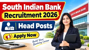 South Indian Bank Head Recruitment 2026 - Apply Online
