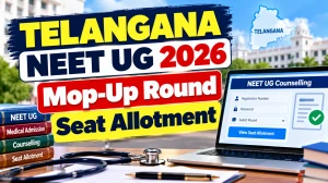 Telangana NEET UG Counselling 2026 Mop-Up Round Allotment Out, Download MBBS PDF Telangana NEET UG Counselling 2026 Mop-Up Round Allotment Out, Download MBBS PDF