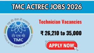 TMC ACTREC Technician Recruitment 2026 – Walk-in TMC ACTREC Technician Recruitment 2026 – Walk-in