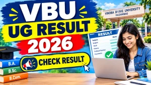 VBU UG Result 2026 Out - Check B.Pharm & B.Lib 1st Semester Results at vbu.ac.in VBU UG Result 2026 Out - Check B.Pharm & B.Lib 1st Semester Results at vbu.ac.in