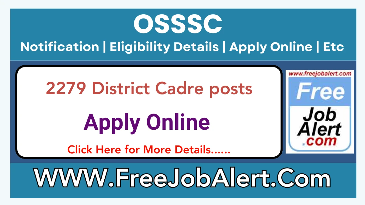 OSSSC Sevak/ Sevika and Tribal Language Teachers Recruitment 2025 – Apply Online for 2279 Posts