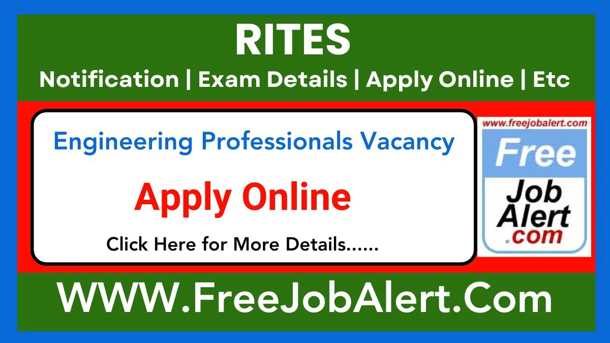 RITES Survey Engineer, Electrical Engineer and Other Recruitment 2025 – Apply Online for 25 Posts