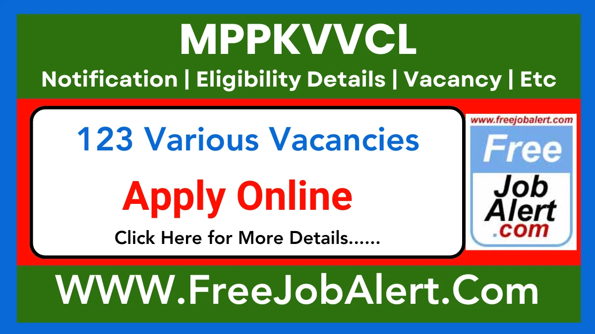 MPPKVVCL Accounts Officer, Medical Officer & Other Recruitment 2025 – Apply Online for 123 Posts