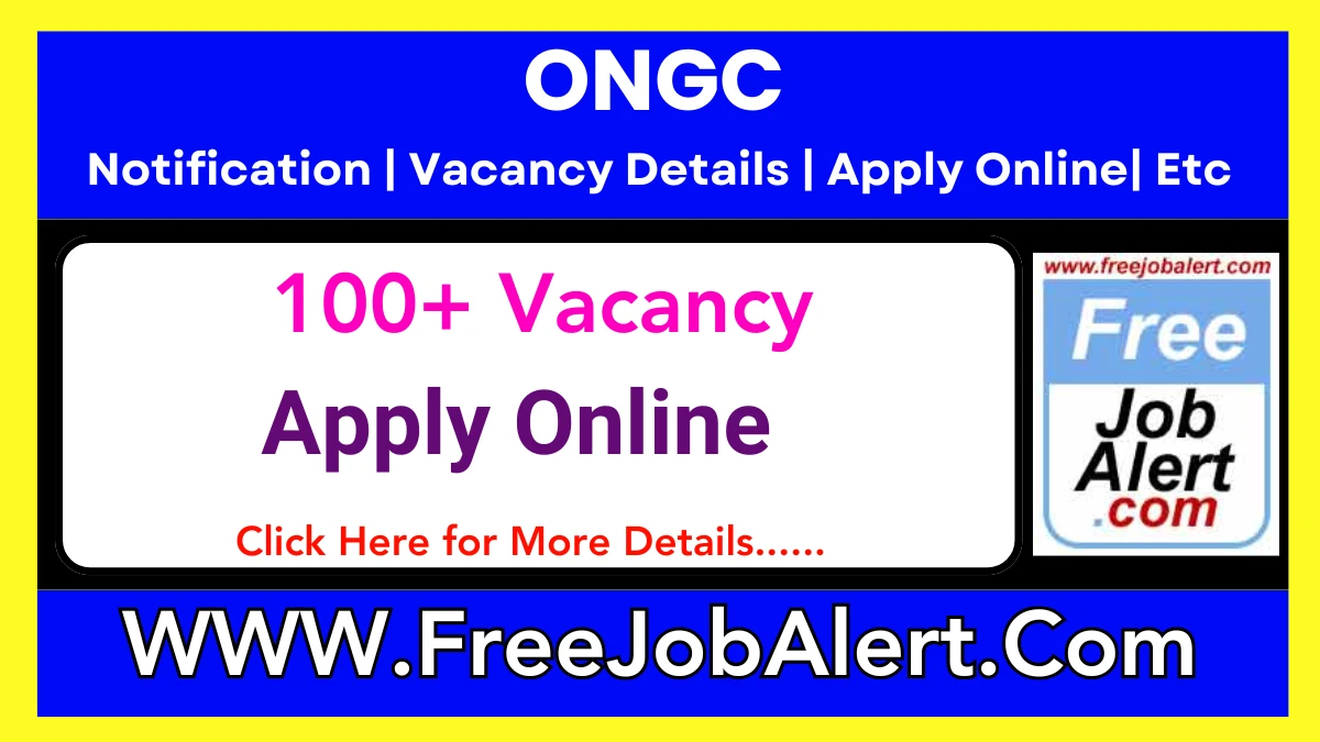 ONGC AEE, Geophysicist Recruitment 2025 – Apply Online for 108 Posts