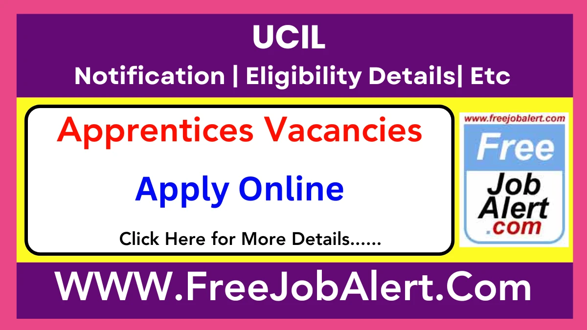 UCIL Carpenter, Electrician & Other Recruitment 2025 – Apply Online for 32 Posts