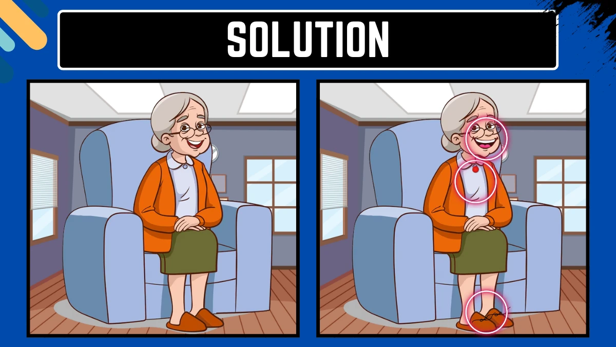 Spot The Difference: Can you spot 3 differences between the two images in 10 seconds?