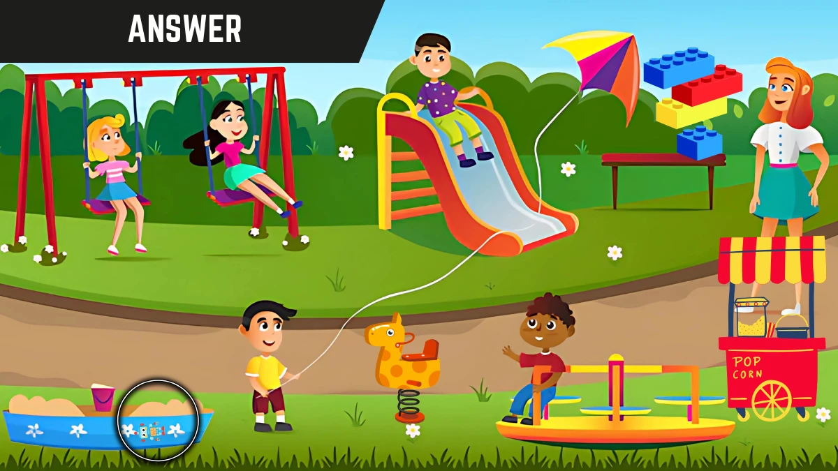 Optical Illusion Eye test: Only a Genius Can Spot Hidden Robot in this Park Image in 9 Secs