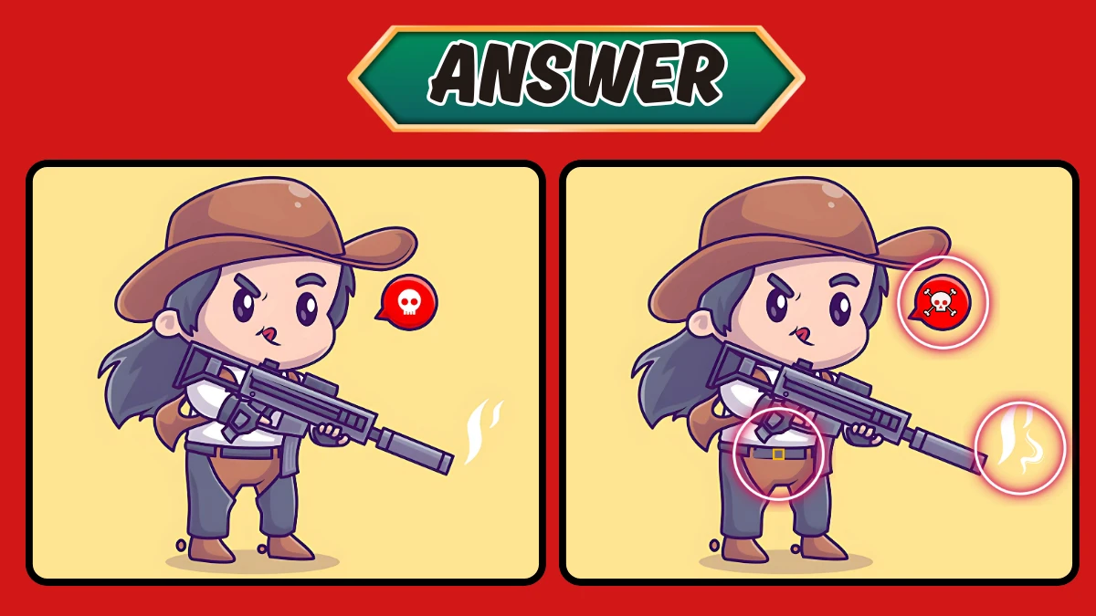 Optical Illusion 10 Seconds Challenge: Only Eagle Eyes Can spot the 3 Differences in this Image