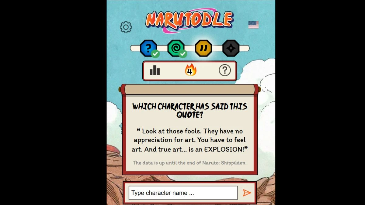 Narutodle Answers Today 25 April 2025: Classic, Jutsu, Quote, Eye