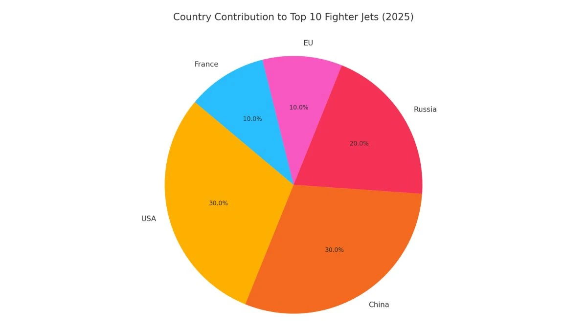 Top 10 Best Fighter Jets in the World 2025: Elite Fighter Jets That Rule the Sky