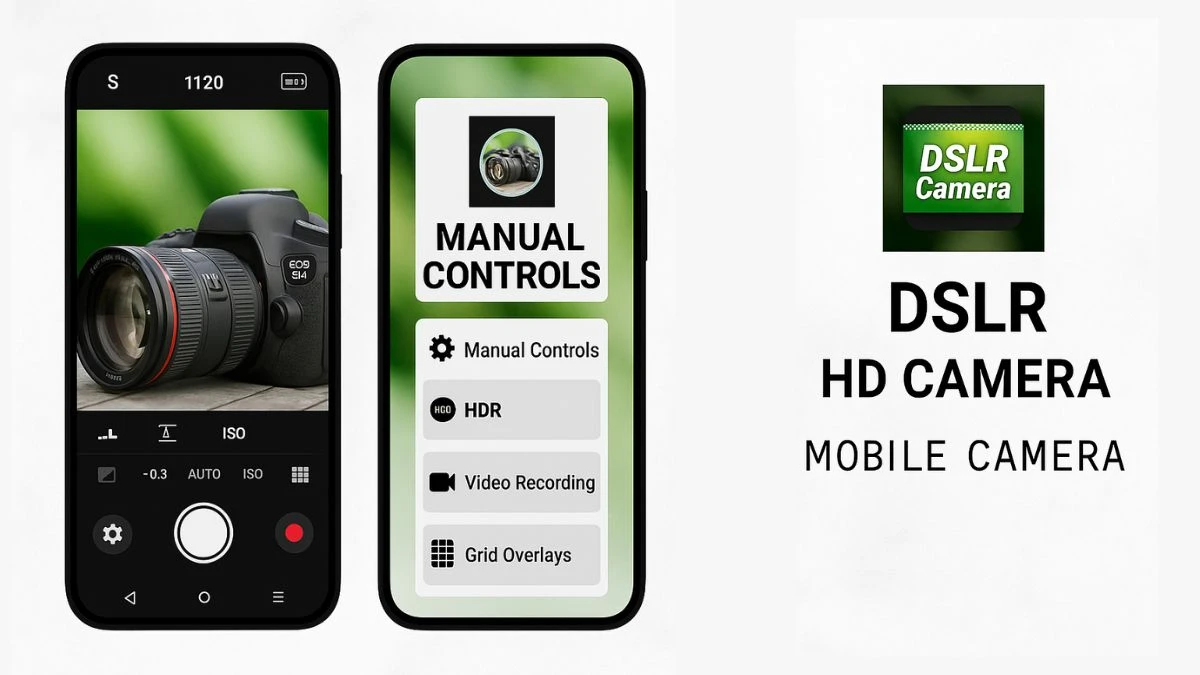 Top 5 Free Professional DSLR Camera Apps for your Android! Take High Quality photos!