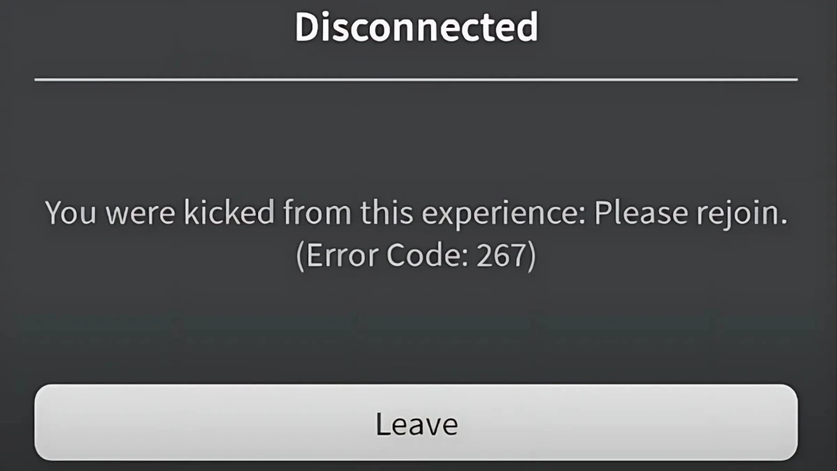 Error Code 267 Roblox Meaning, What is Error Code 267 and How to Fix?