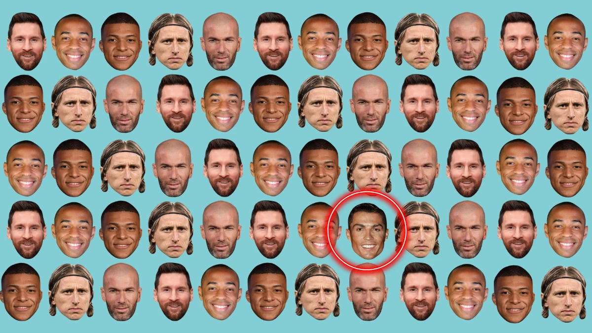 Optical Illusion: Only Real Football Fans Can Find the Cristiano Ronaldo Face in 7 Secs