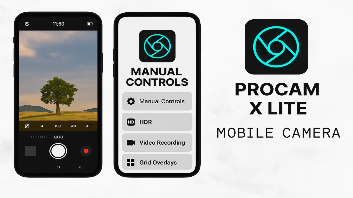 Top 5 Free Professional DSLR Camera Apps for your Android! Take High Quality photos!