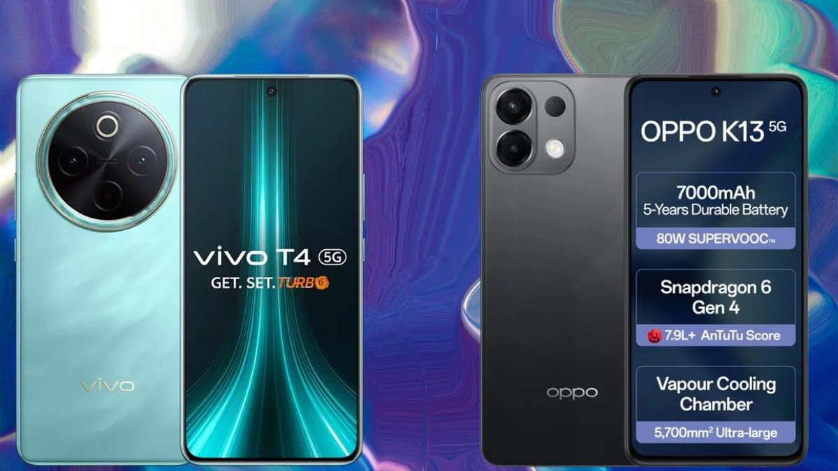 VIVO T4 5G vs OPPO K13 5G Full Comparison Best Smartphone | Which is BEST for You?