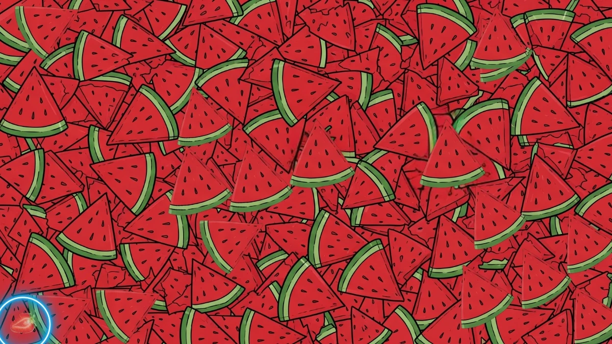 Brain Teaser 5 Secs Challenge: Can you find the Hidden Strawberry among Watermelons