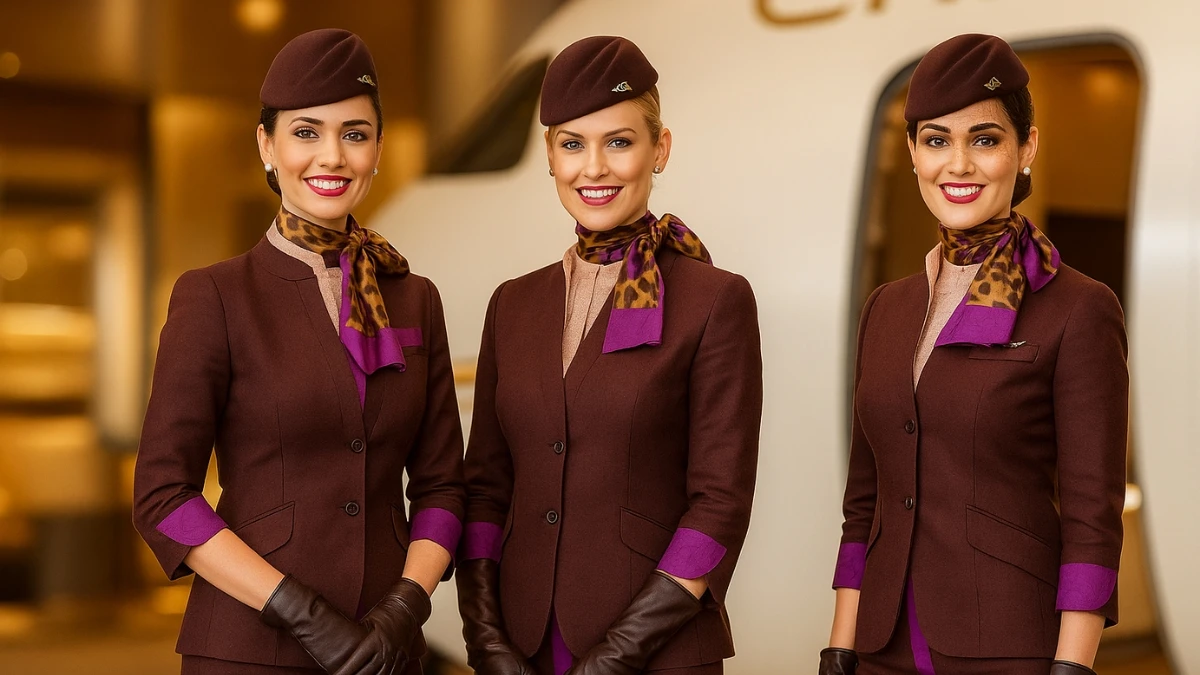 Top 10 Most Beautiful Air Hostess Uniforms of 2025