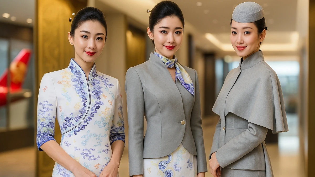 Top 10 Most Beautiful Air Hostess Uniforms of 2025
