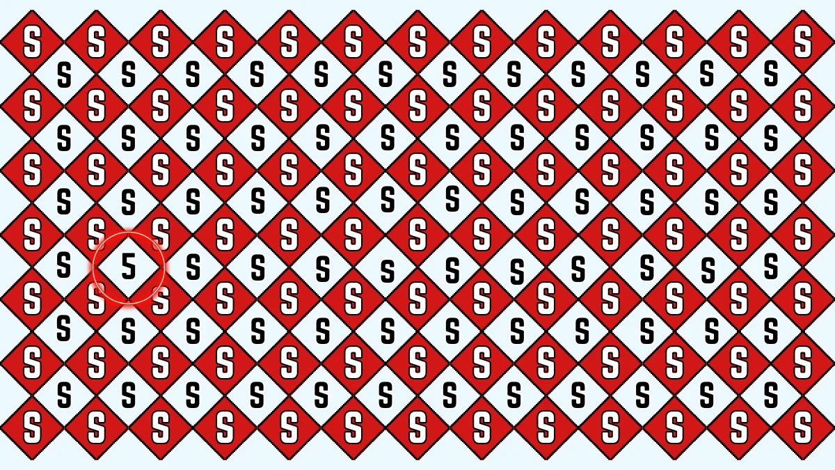 Optical Illusion IQ Test: Are You A Genius? Within 6 Seconds Spot The Number 5 among S