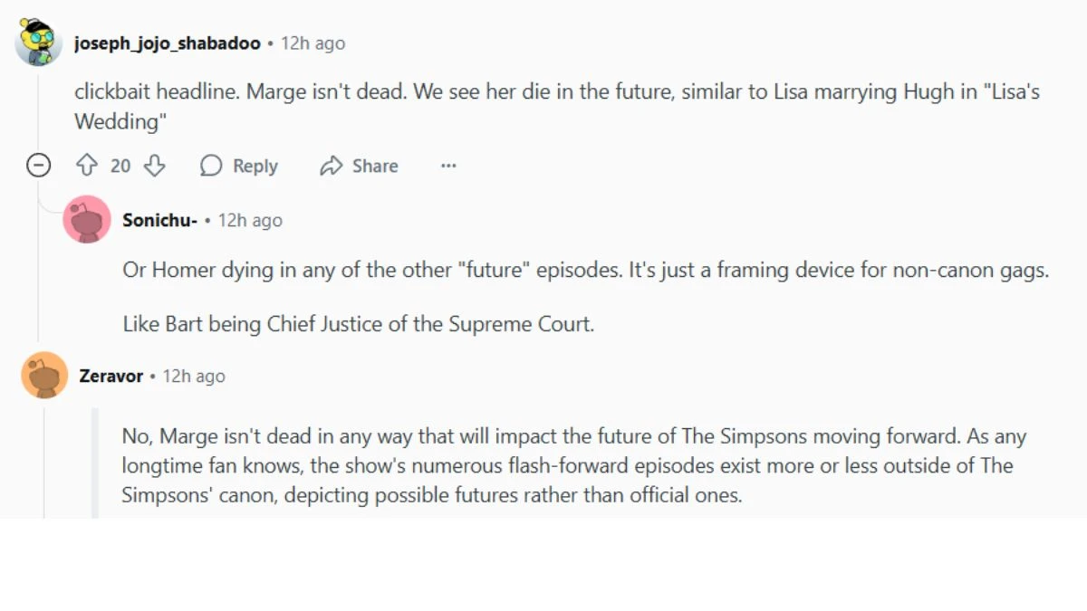 What Happened to Marge in The Simpsons? Did they Kill off Marge in The Simpson Season 36?