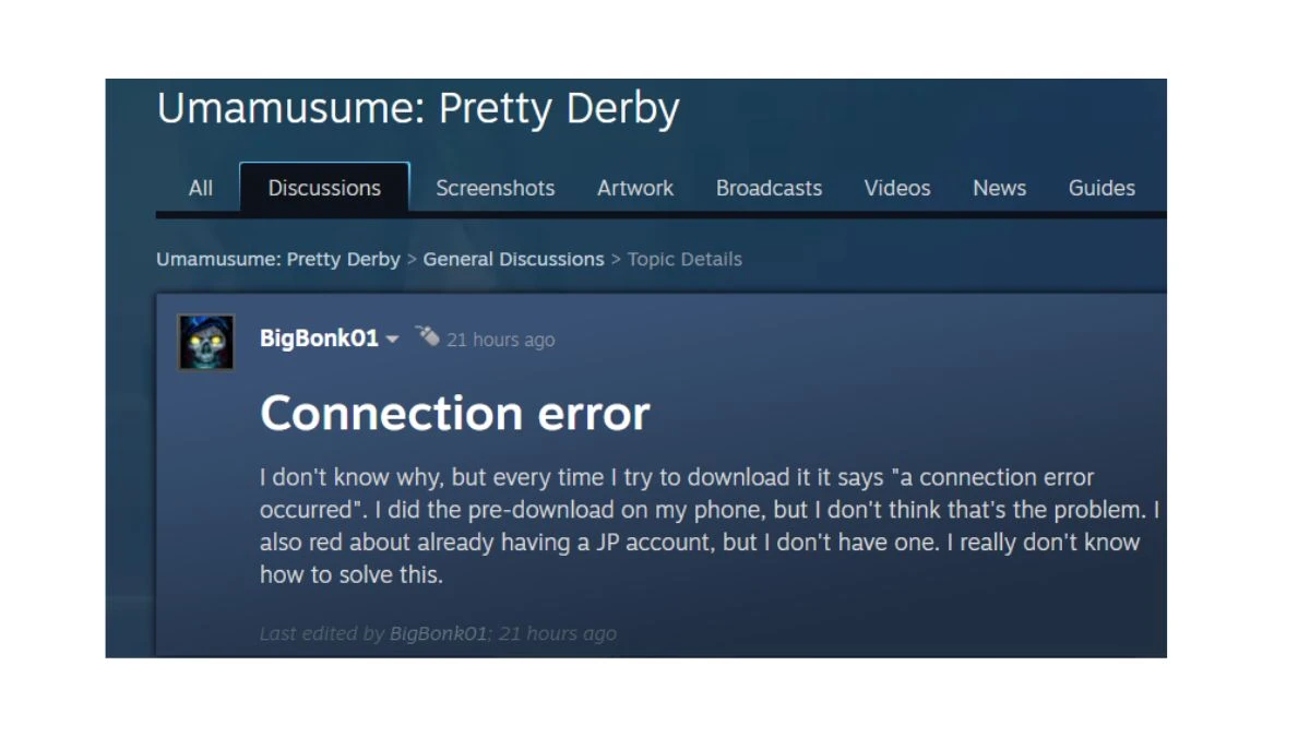 Uma Musume Connection Error, How to Fix Uma Musume Connection Error on Android?