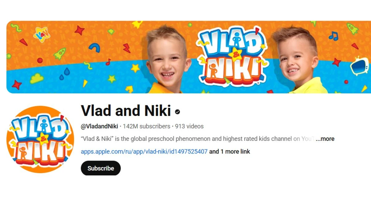 Top 10 Most Subscribed Youtube Channels in 2025