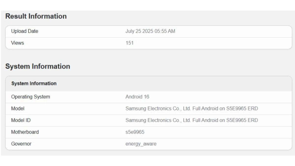 Samsung's Exynos 2600 SoC Listed on Geekbench: A Glimpse into Future Flagship Performance