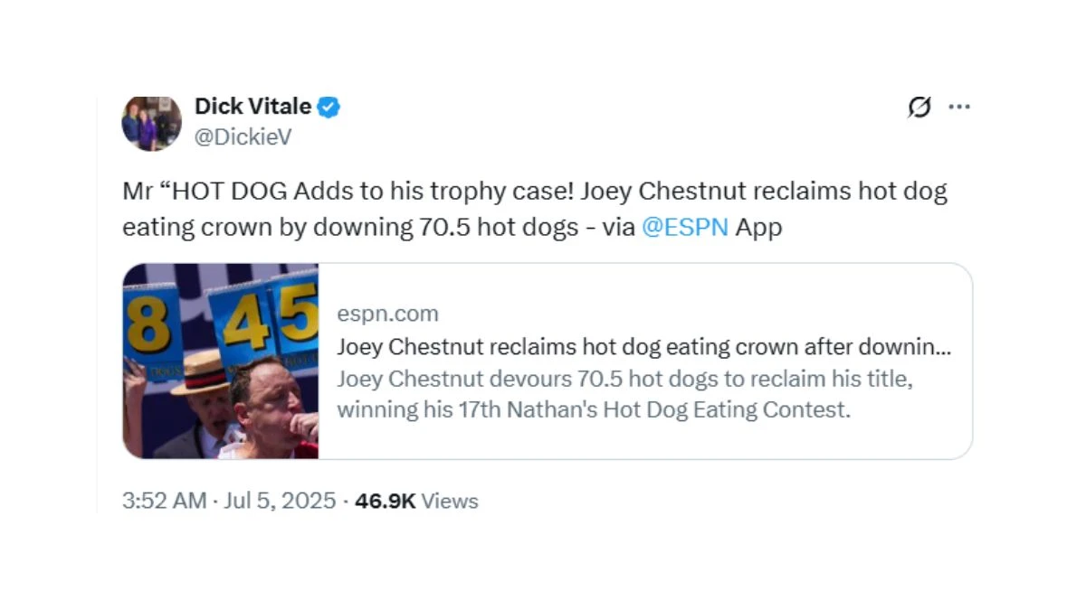 Joey Chestnut Net Worth 2025, Who is Joey Chestnut? How Many Hotdog Did Joey Chestnut Eat Today?