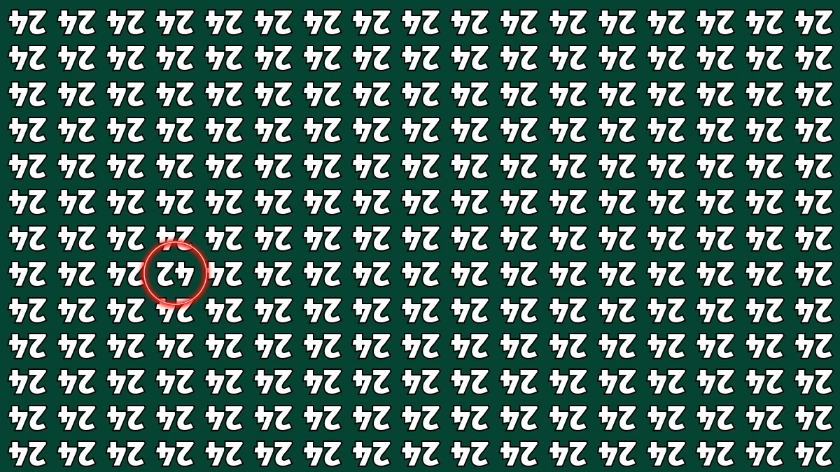 Optical Illusion IQ Test: Are You A Genius? Within 5 Seconds Spot The Inverted 42 among Inverted 24s