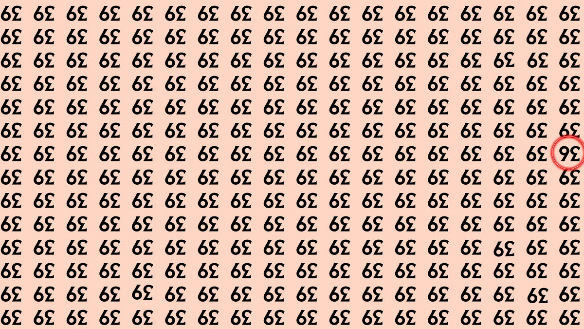 Optical Illusion IQ Test: Are You A Genius? Within 9 Seconds Spot The Inverted 36 among Inverted 39s