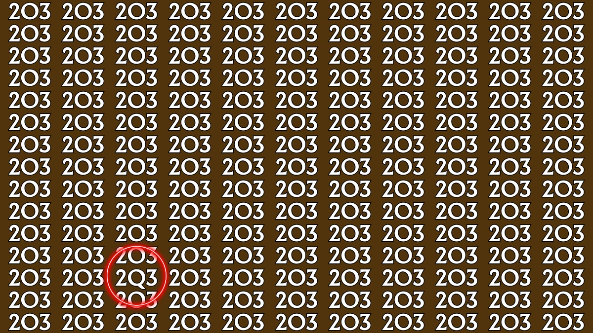 Optical Illusion: Only Sharp Eyes Can Find the Hidden 2Q3 among 2O3s within 8 Seconds