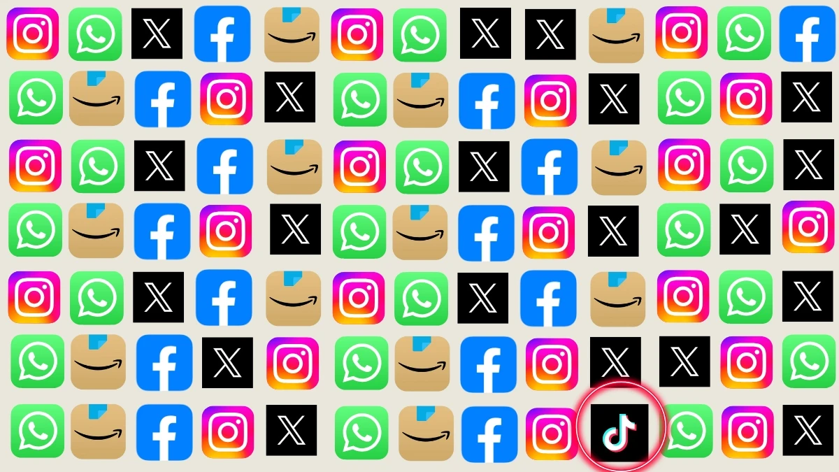 Optical Illusion: Within 5 Seconds Spot The TikTok Logo