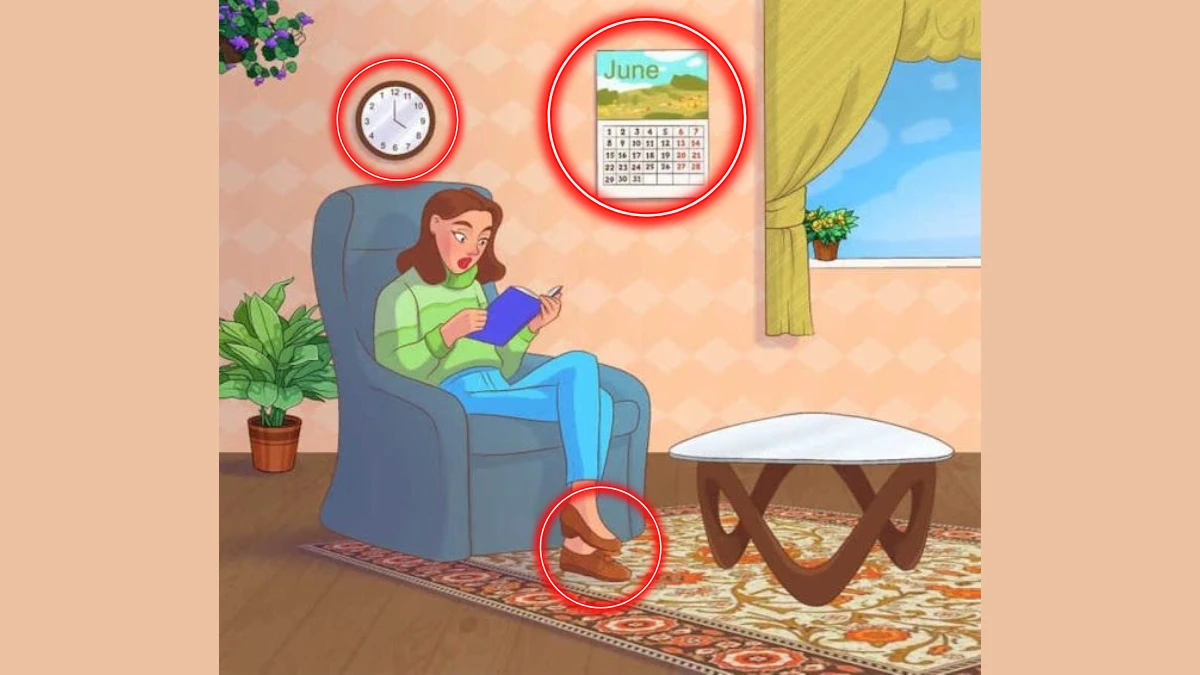 Optical Illusion: Within 9 Seconds Spot The 3 Mistakes in this Picture