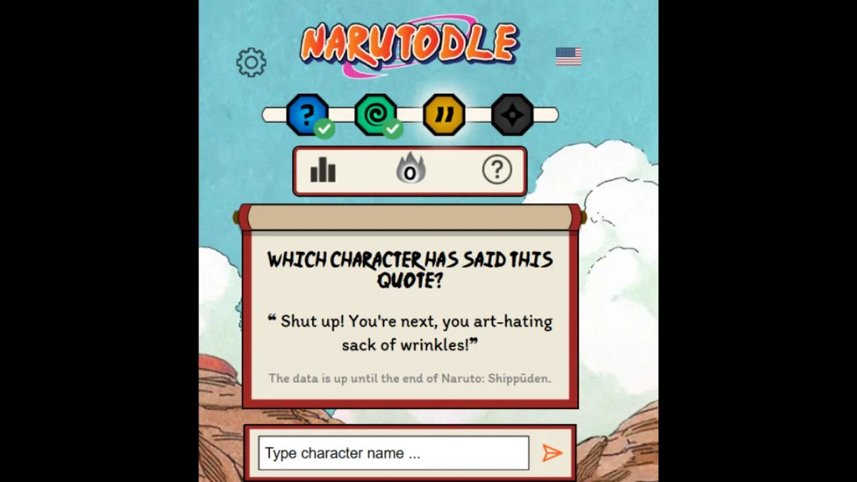 Narutodle Answers Today 4th July 2025: Classic, Jutsu, Quote, Eye