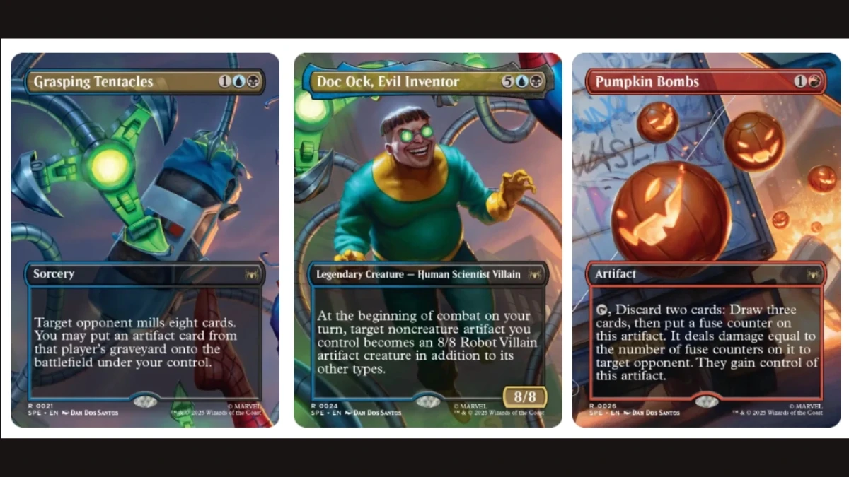 Marvel Spider-Man MTG Spoilers: 5 New Cards Revealed in Magic: The Gathering Crossover