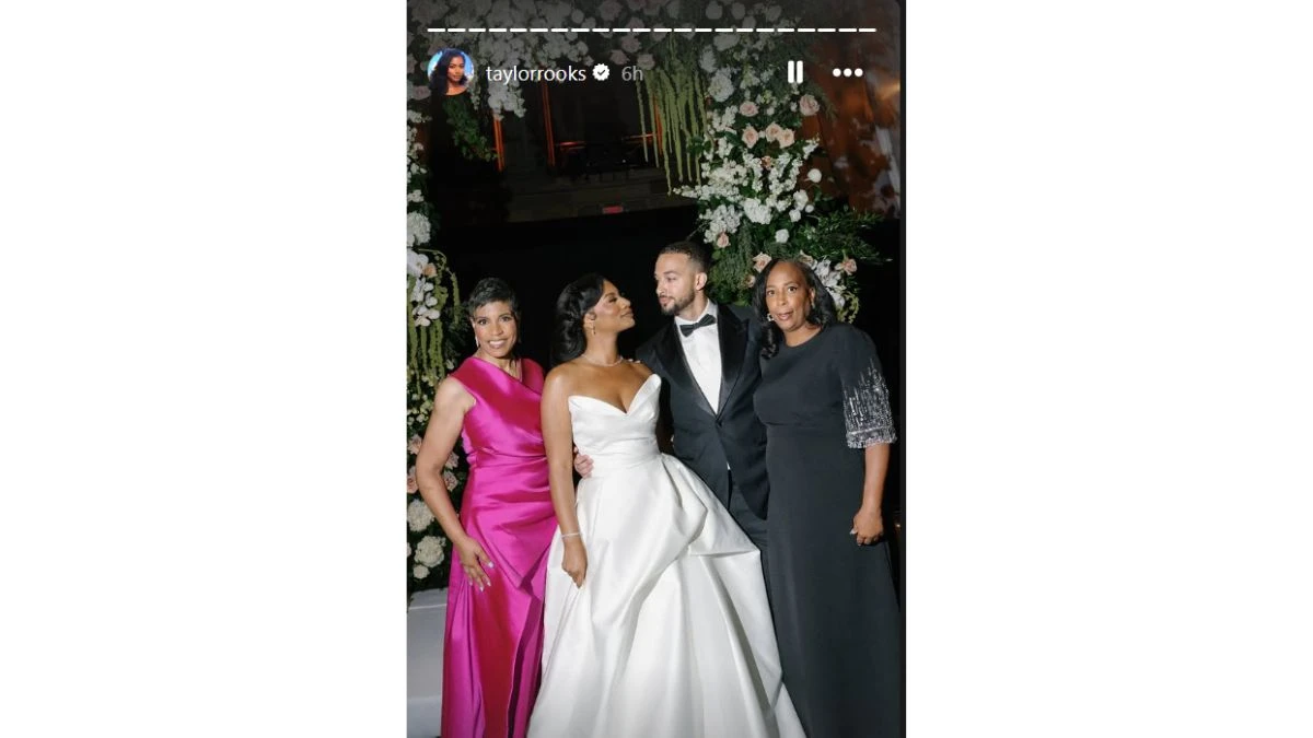 Who Is Taylor Rooks' Husband: Taylor Rooks' Surprise Wedding