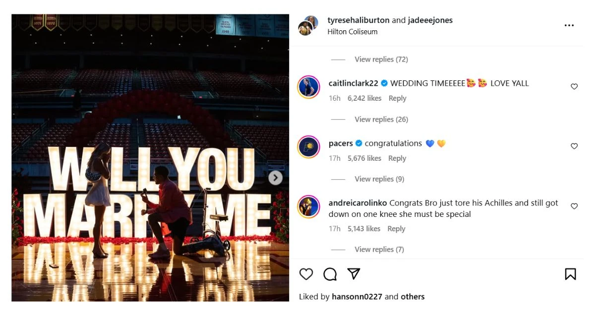 Tyrese Haliburton Engaged: NBA Star Engaged to Longtime Girlfriend Jade Jones