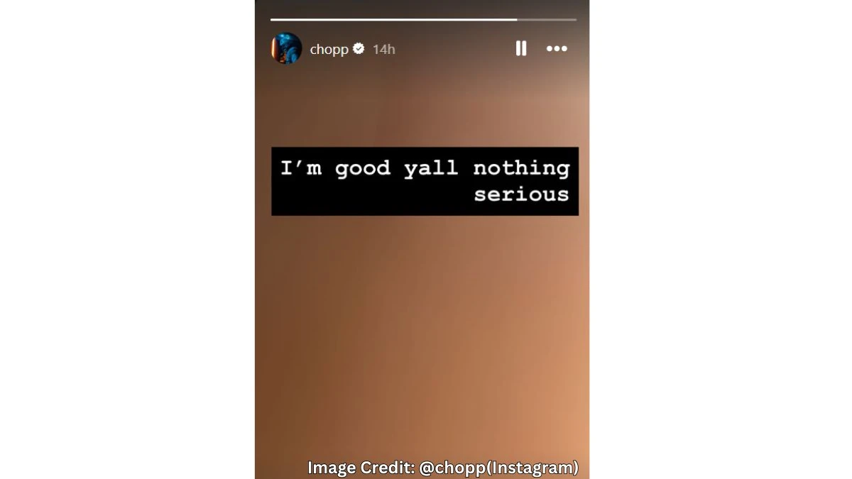Chop Robinson Injury Update: I’m Good, Nothing Serious After Cart Off