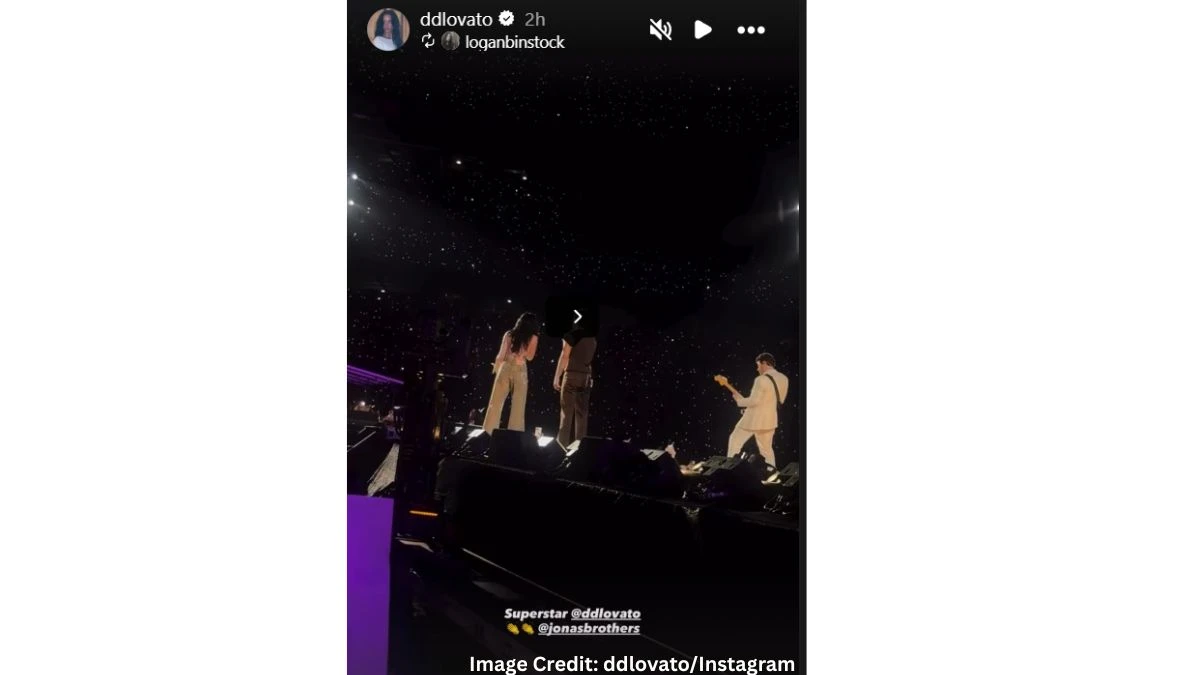 Demi Lovato Makes Epic Cameo at Jonas Brothers Concert, Sings Fan-favorite Hits