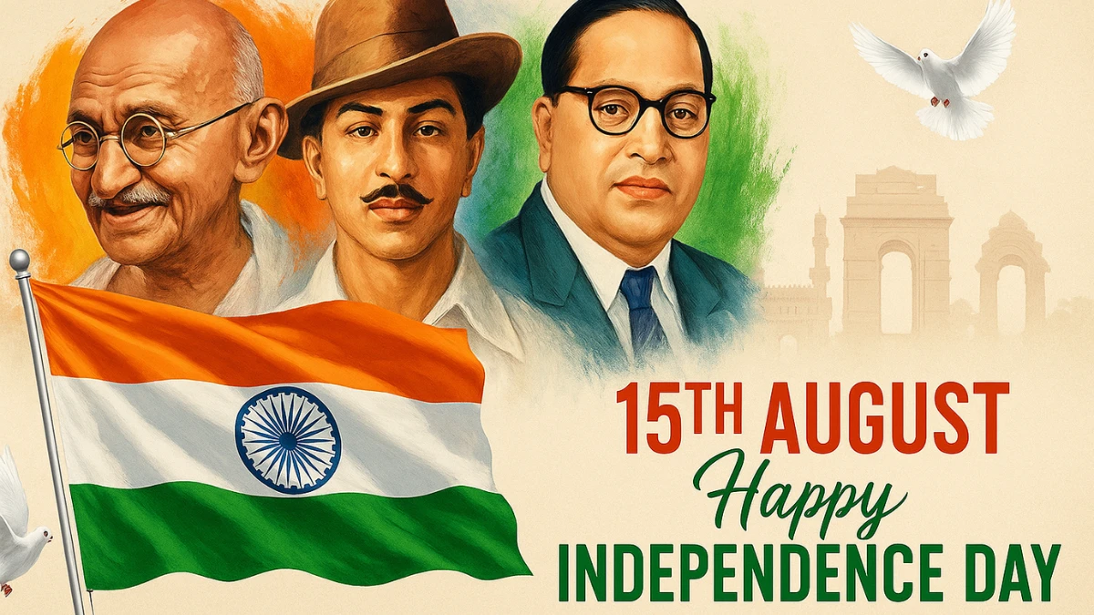 Happy Independence Day 2025 Wishes from FreeJobAlert! Wishes, Images, Quotes, Messages and More