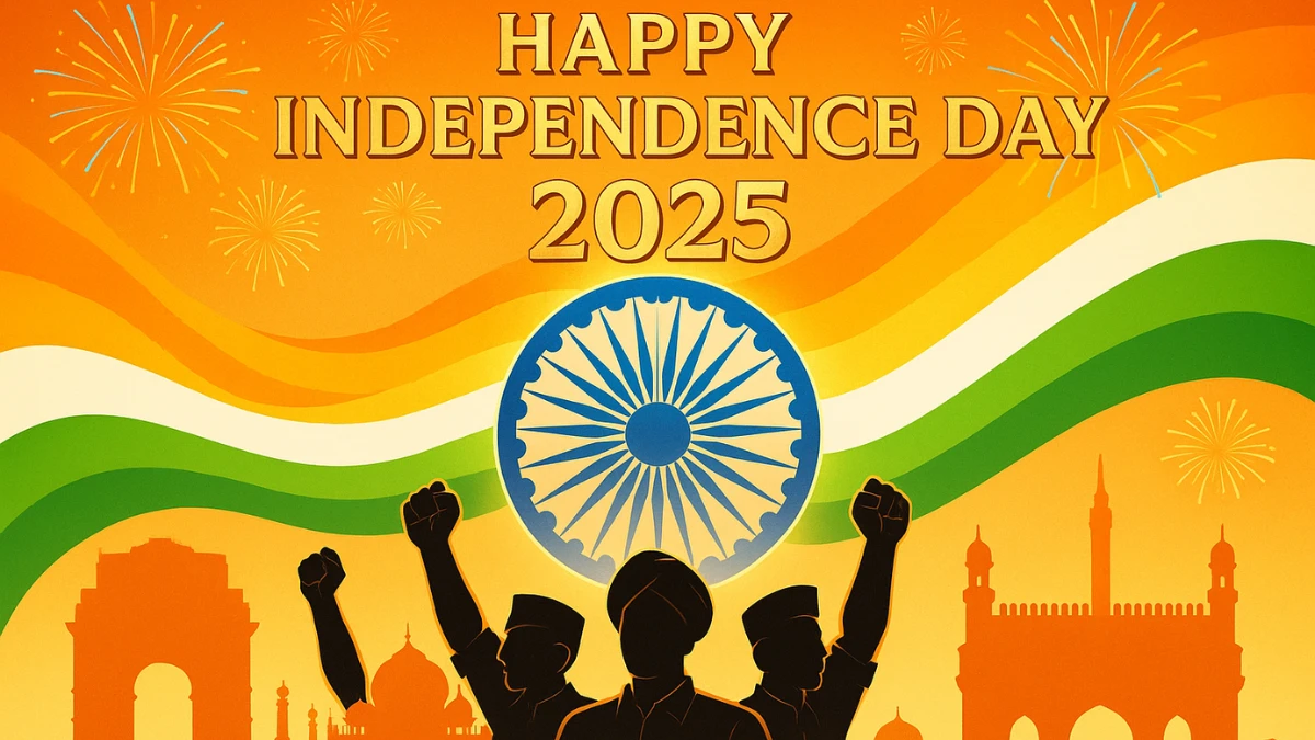 Happy Independence Day 2025 Wishes from FreeJobAlert! Wishes, Images, Quotes, Messages and More
