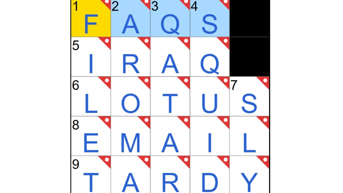 Something you might Mark as read NYT Crossword Clue