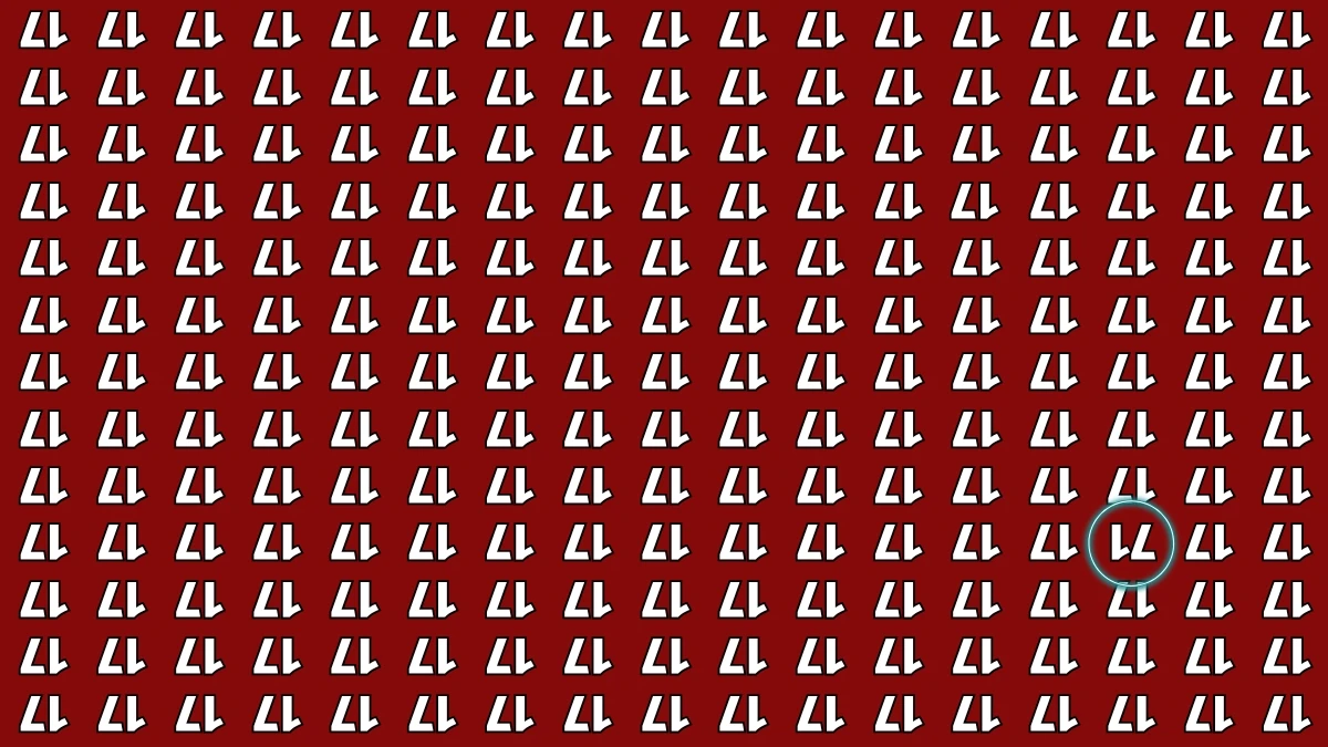 Optical Illusion IQ Test: Are You A Genius? Within 6 Seconds Spot The Inverted 71 among Inverted 17s