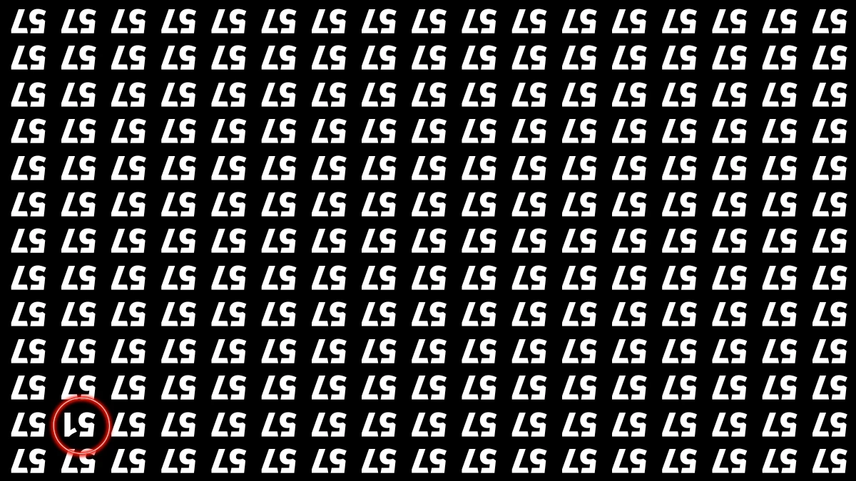 Optical Illusion IQ Test: Are You A Genius? Within 7 Seconds Spot The Inverted 51 among Inverted 57s