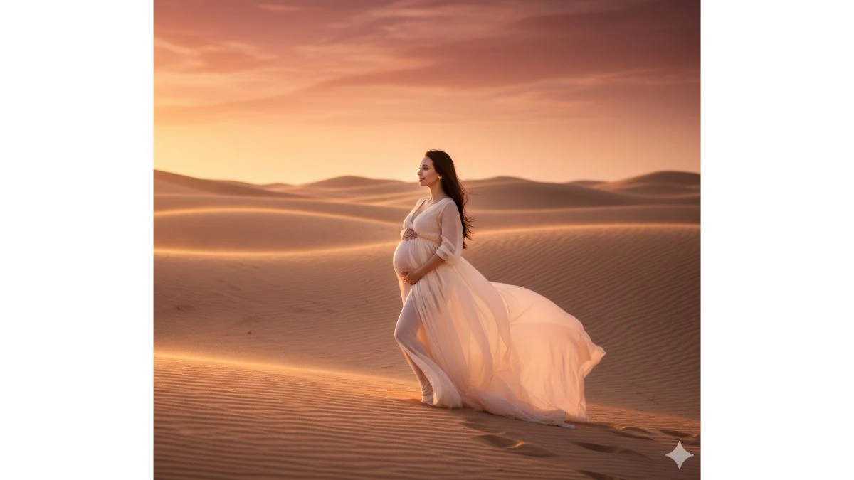 15+ Effortless Gemini AI Prompts Copy Paste for Maternity Photoshoots: Instantly Create Stunning Single Baby Bump Photoshoot Poses