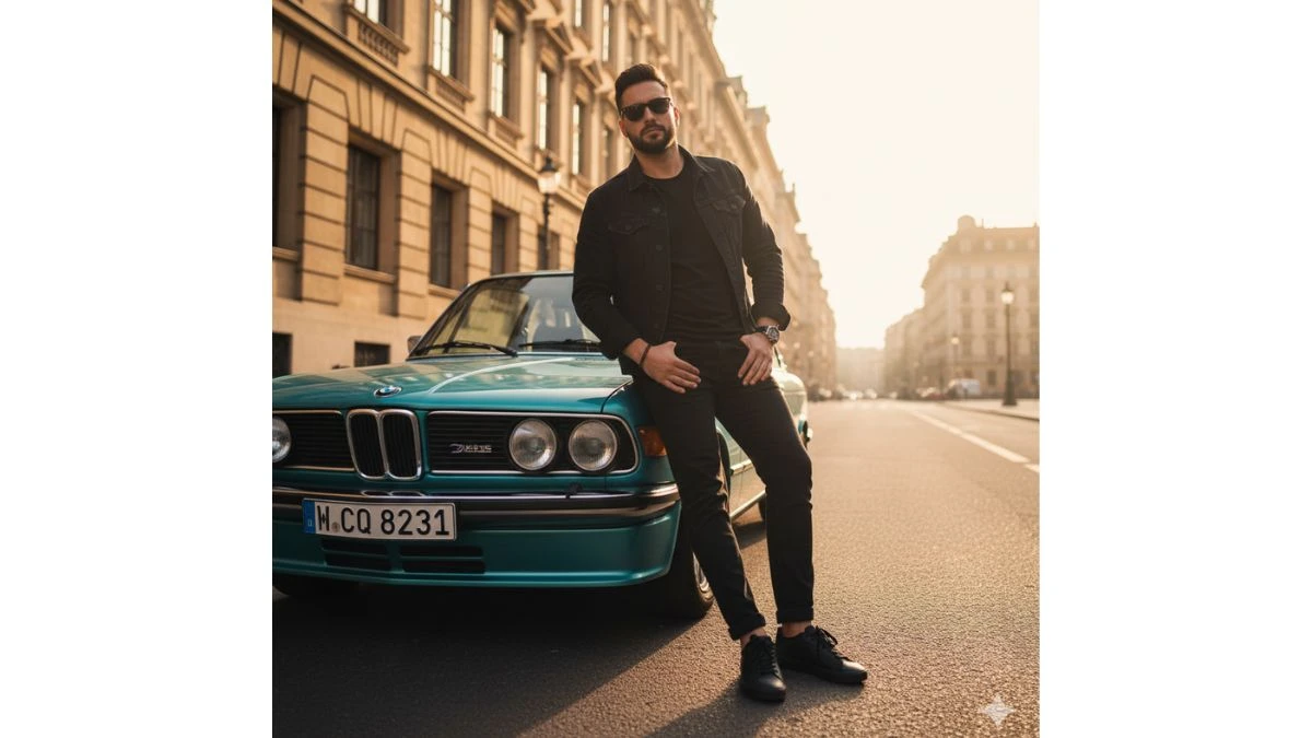 10 Gemini AI Photo Editor Prompts Copy Paste For Men with Cars